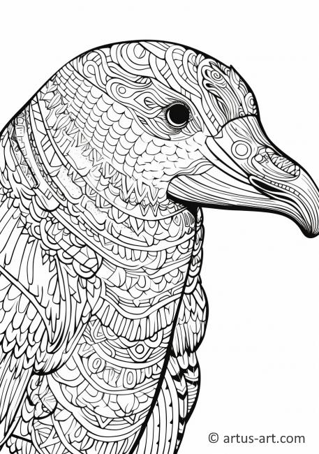 Duckbill Coloring Page